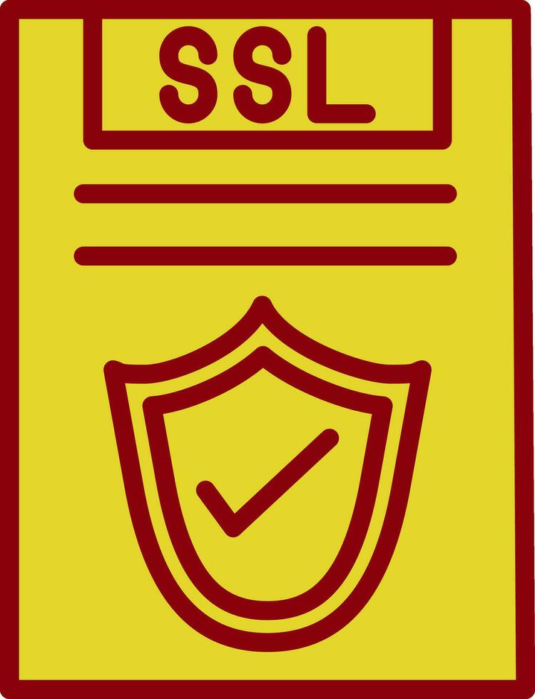 ssl vector icono diseño