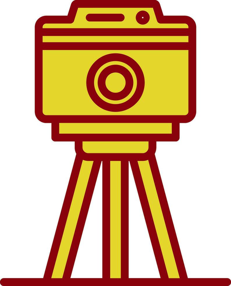 Tripod Vector Icon Design