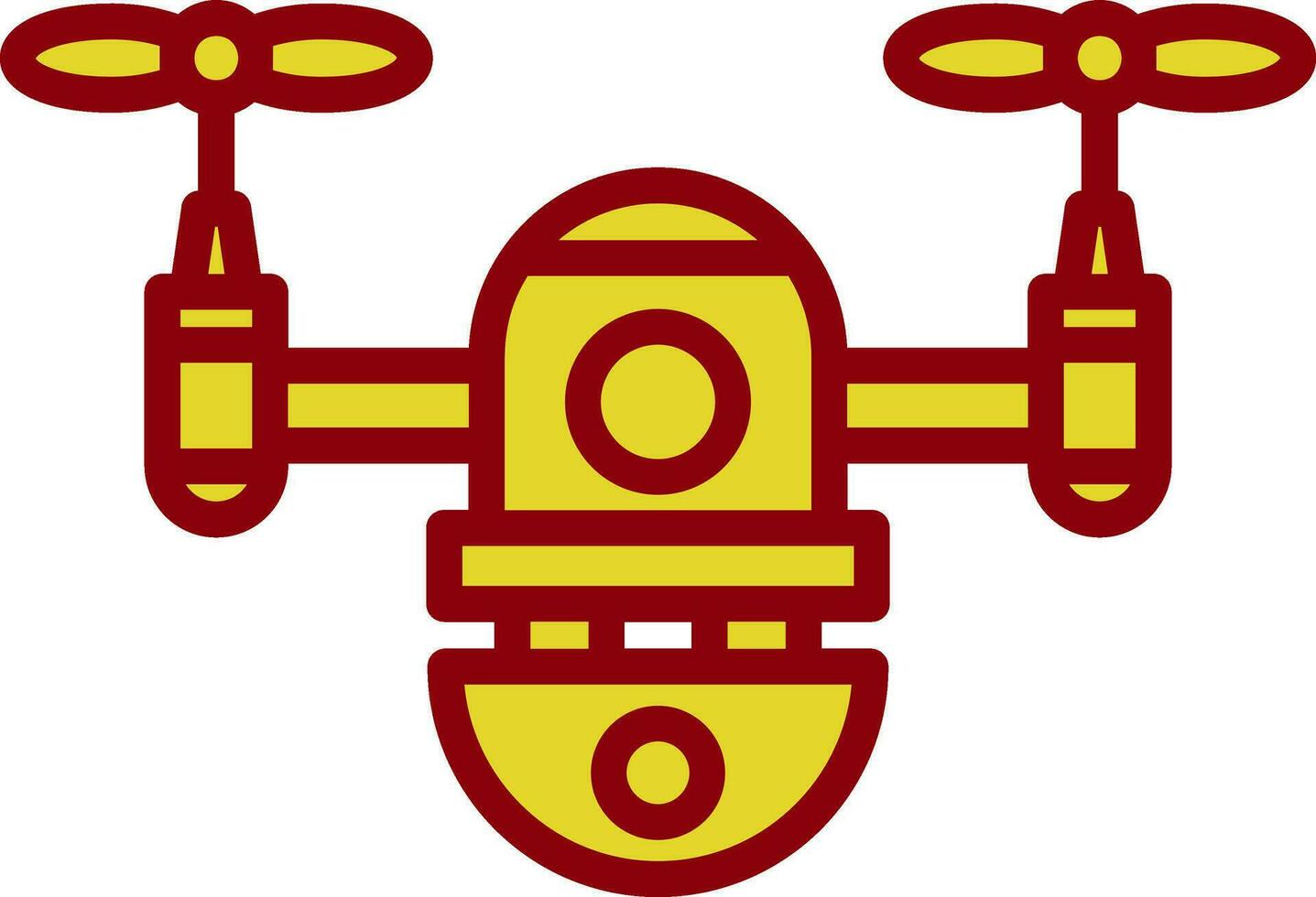 Drone Vector Icon Design