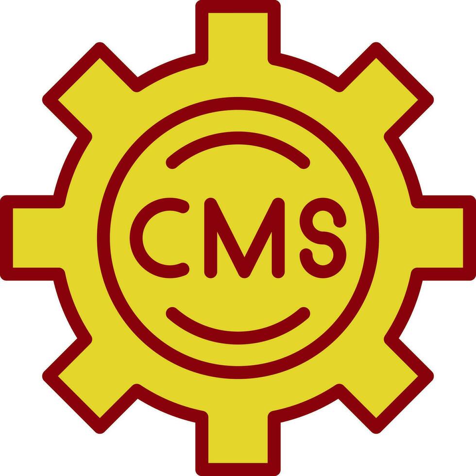 CMS Vector Icon Design