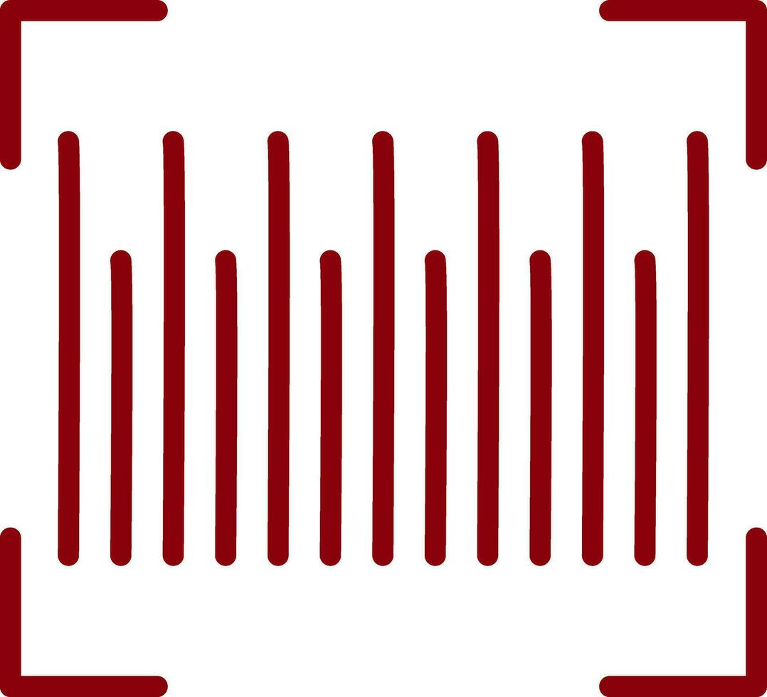 Barcode Vector Icon Design