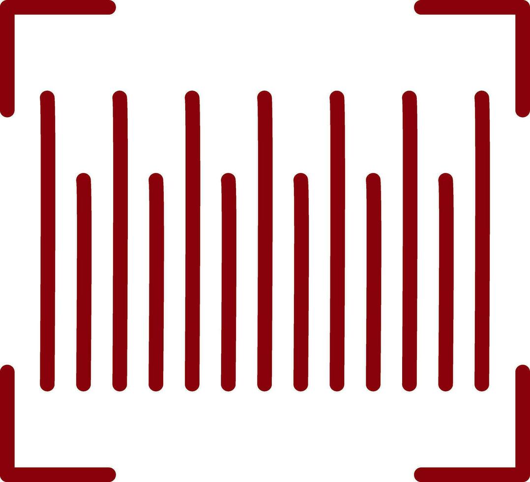 Barcode Vector Icon Design