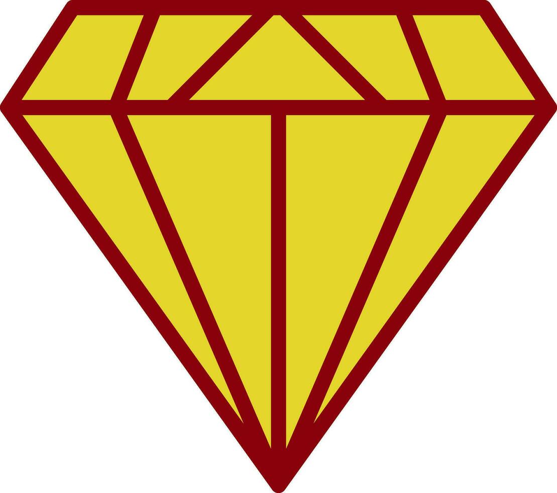 diseño de icono de vector de diamante