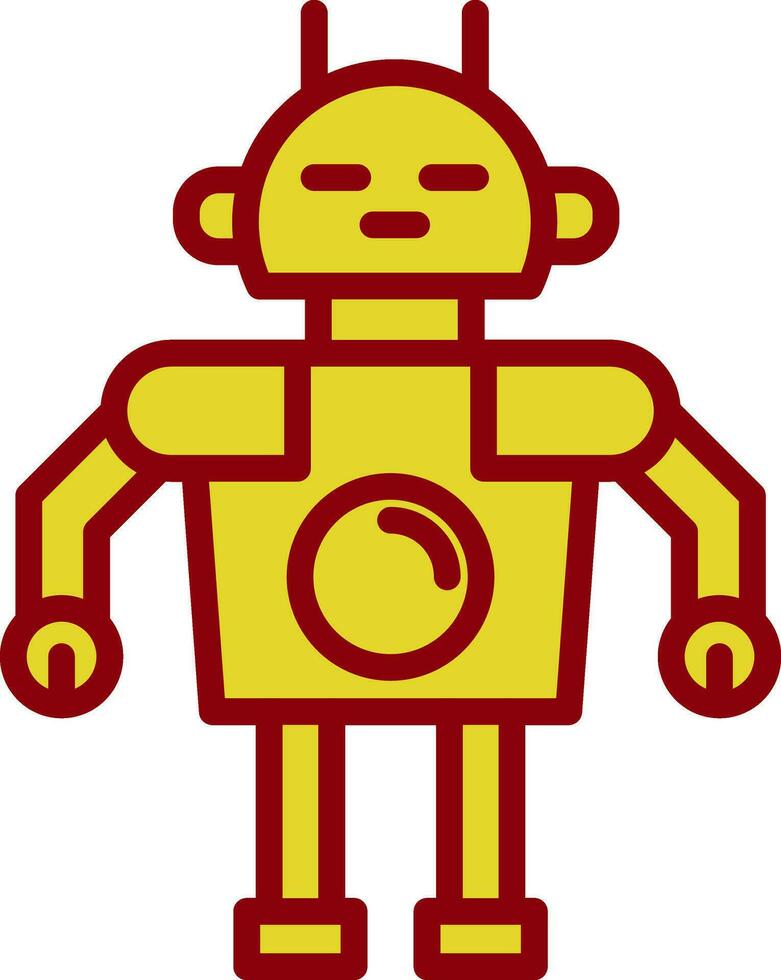 Robot Vector Icon Design