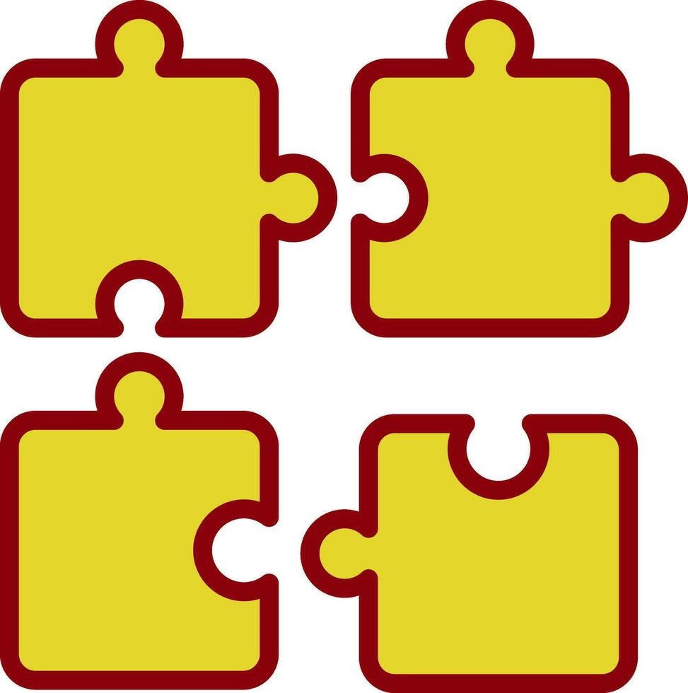 Puzzle Vector Icon Design