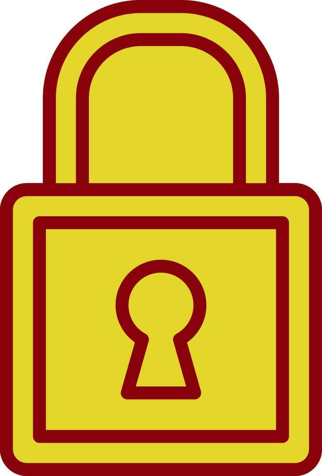 Padlock Vector Icon Design