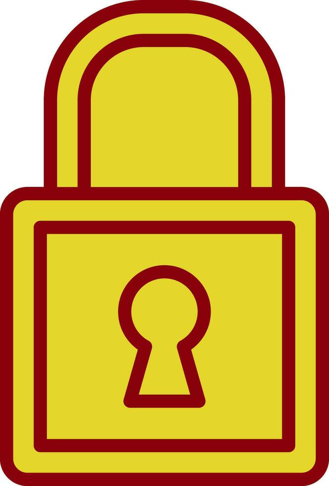 Padlock Vector Icon Design