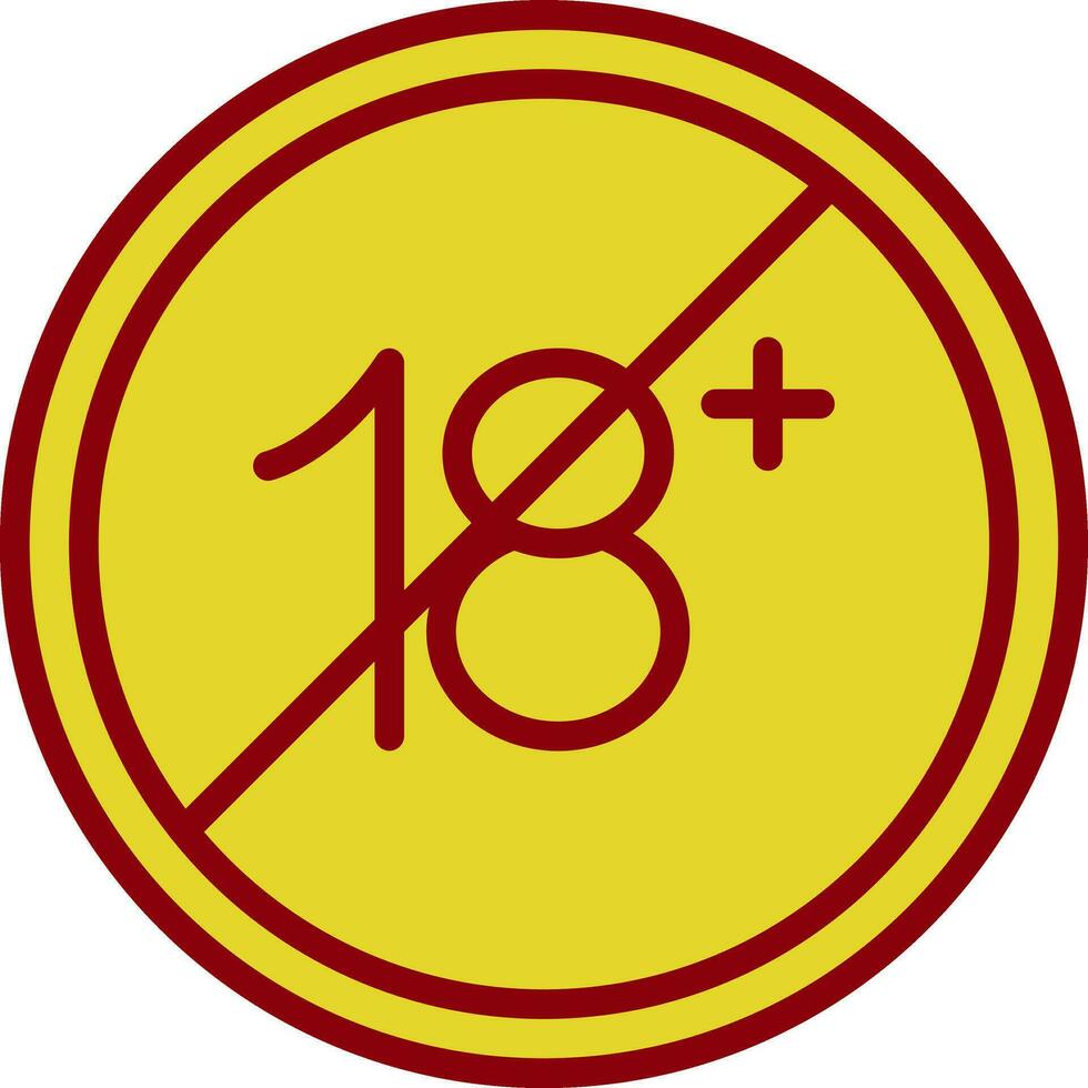 Prohibited Vector Icon Design