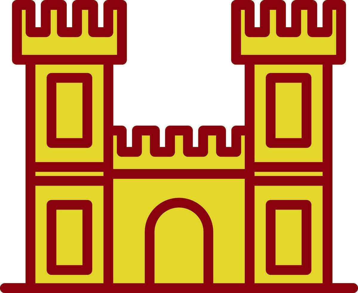 Castle Vector Icon Design