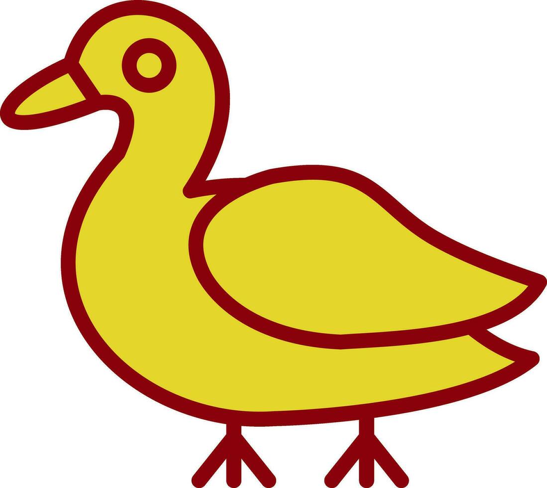 Duck Vector Icon Design