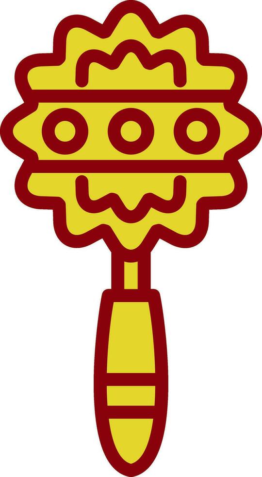 Rattle Vector Icon Design