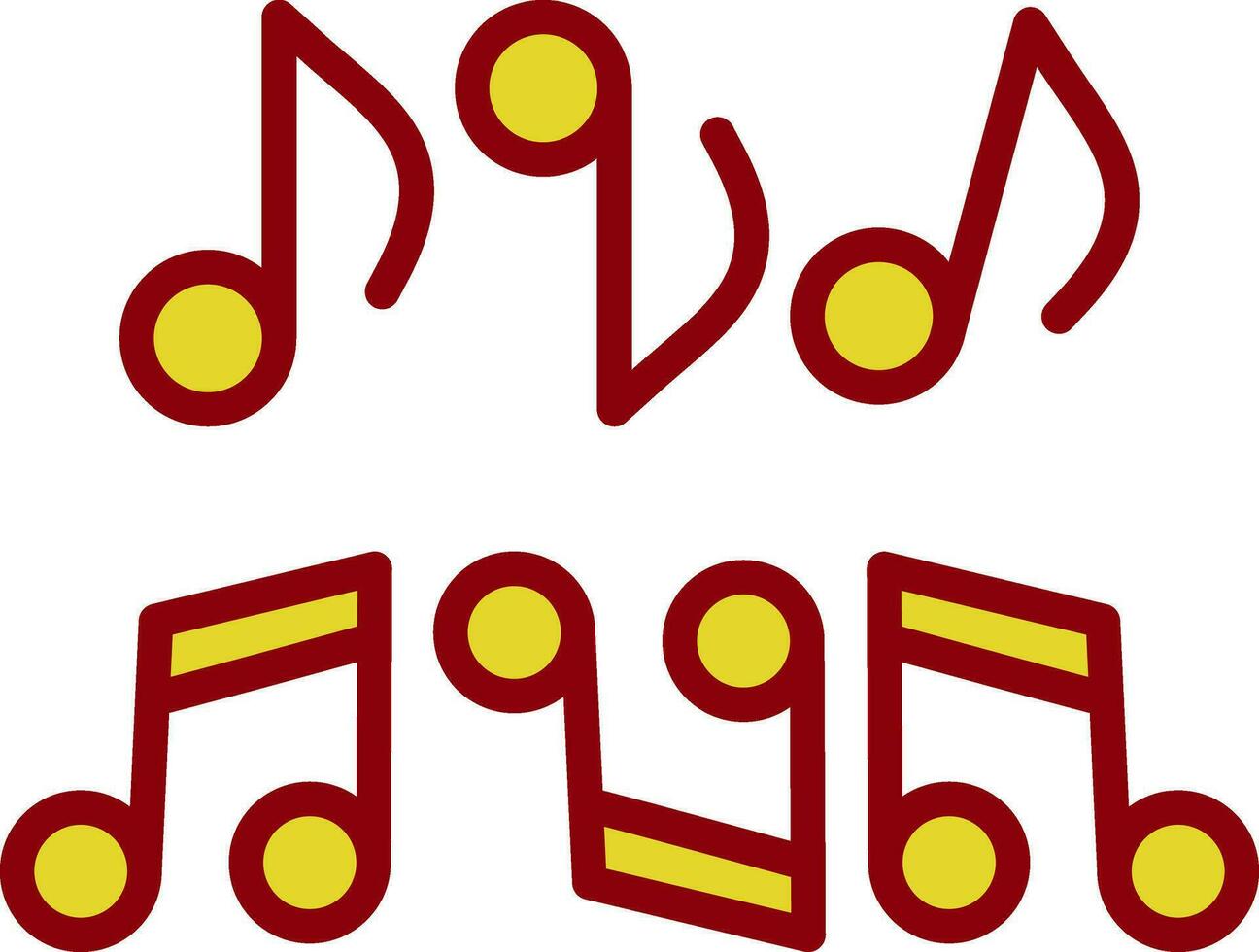 Musical note Vector Icon Design