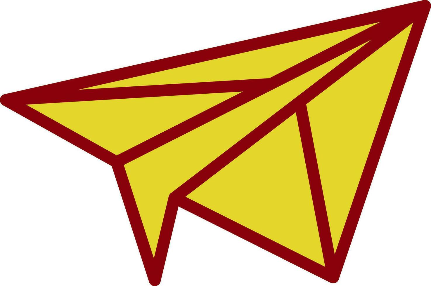 Paper plane Vector Icon Design