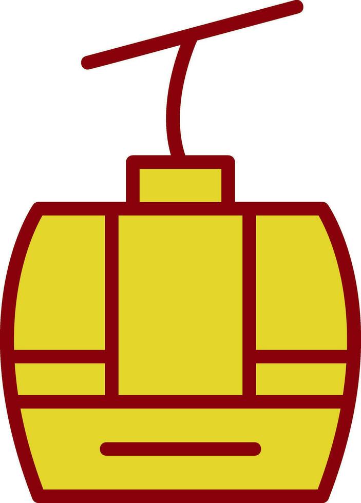 Gondola Vector Icon Design