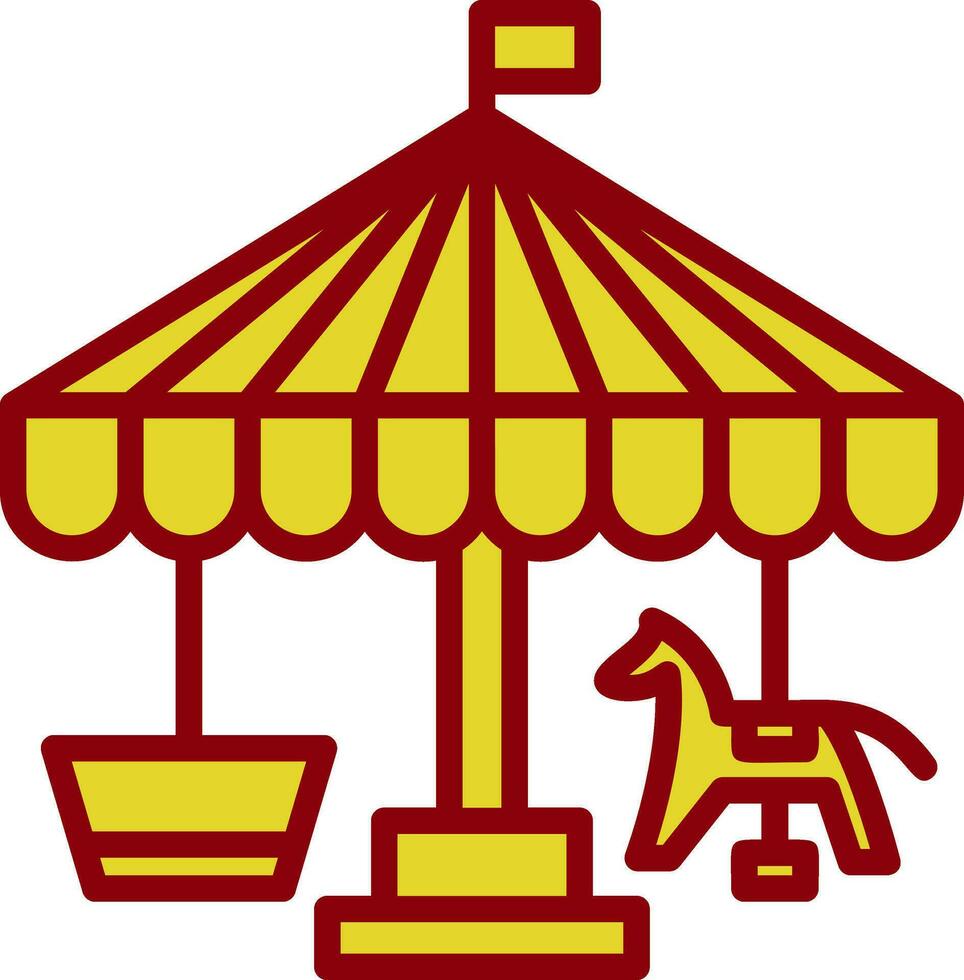 Carousel Vector Icon Design