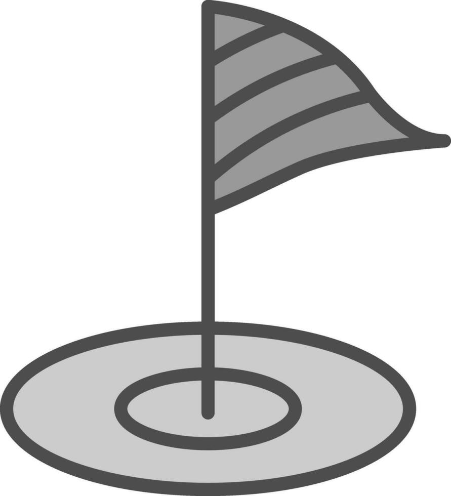 mini golf vector icono diseño