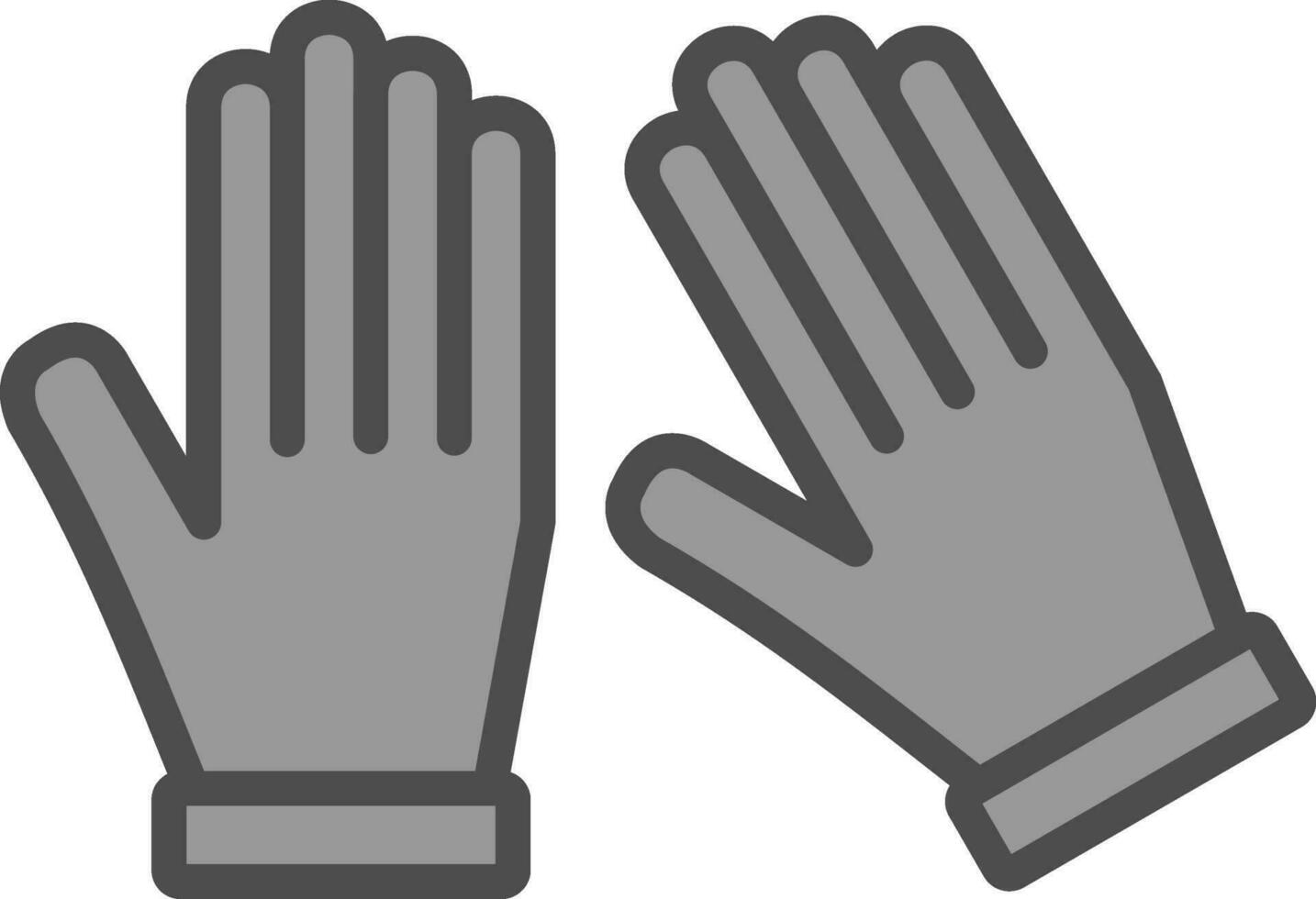 Glove Vector Icon Design