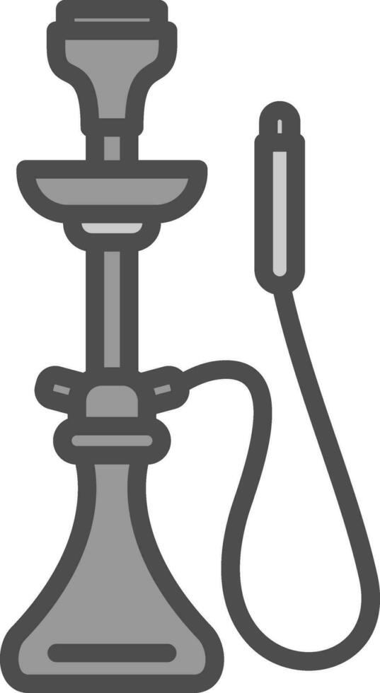 Hookah Vector Icon Design