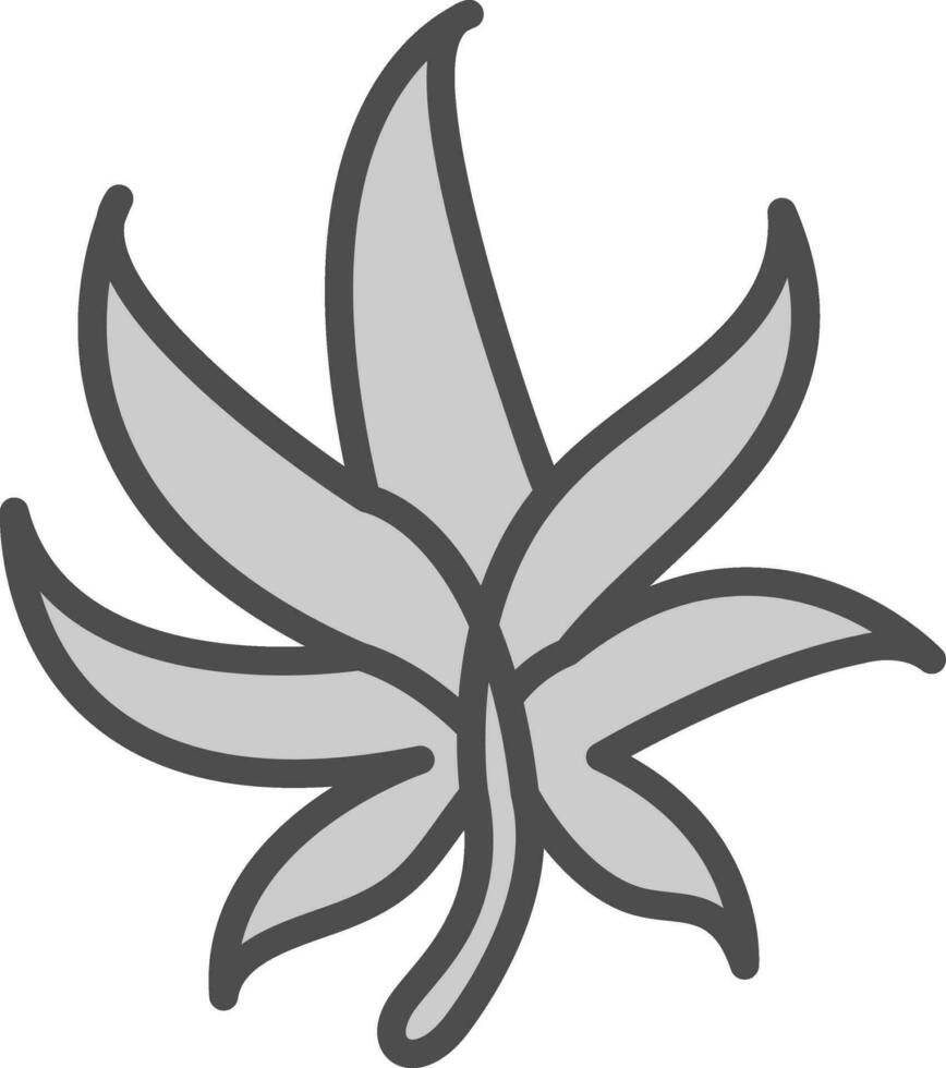 hierba vector icono diseño