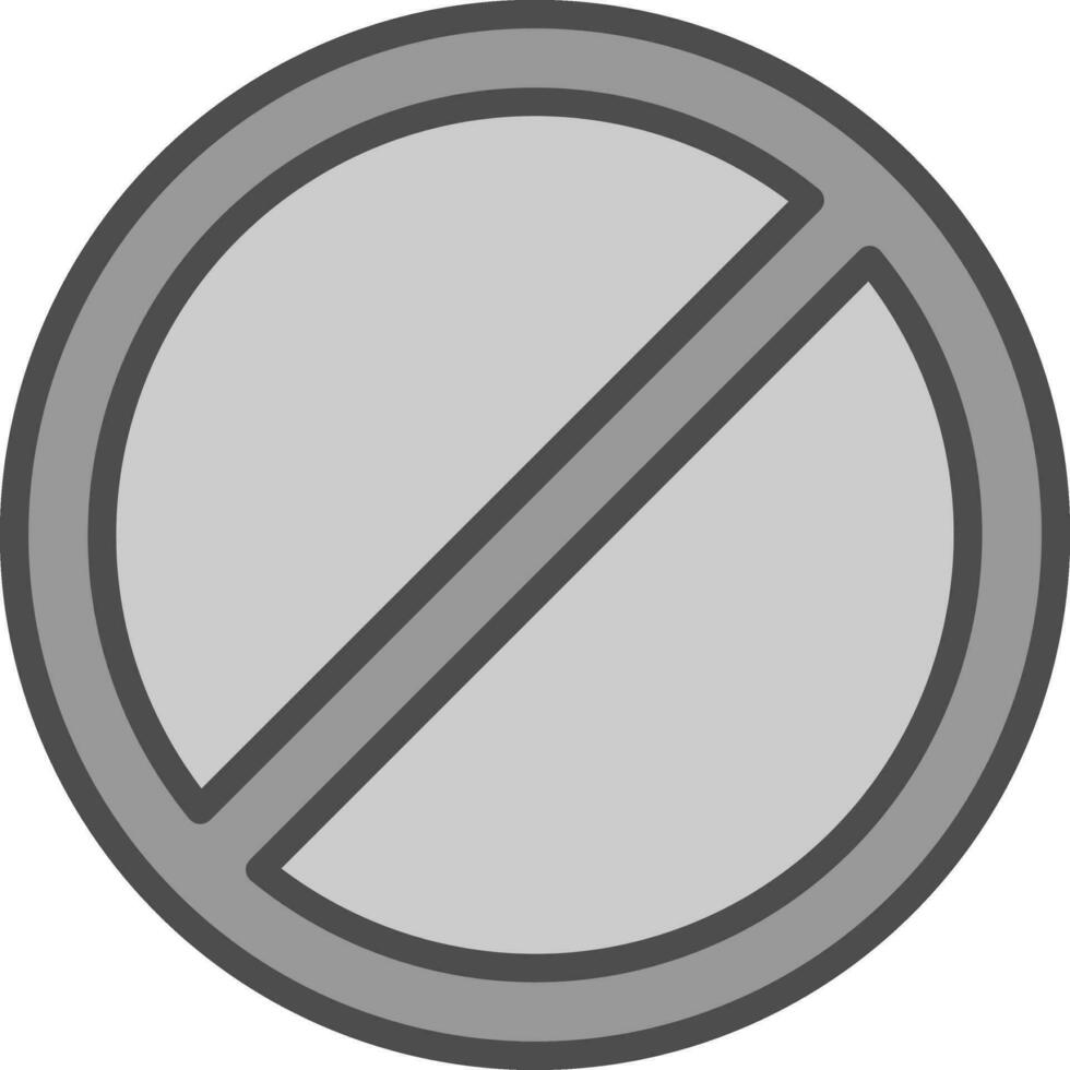 Ban Vector Icon Design