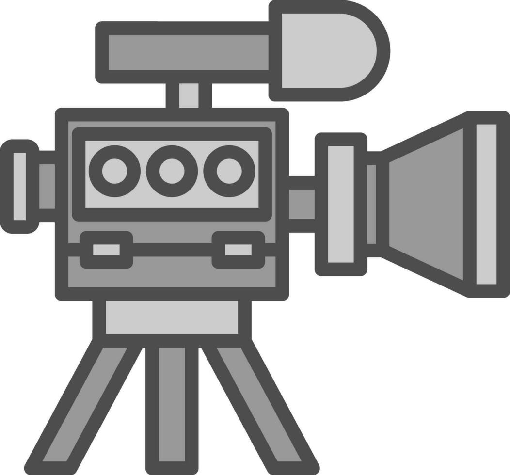 diseño de icono de vector de cámara de video