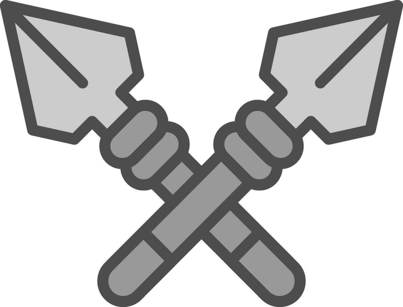 Spear Vector Icon Design