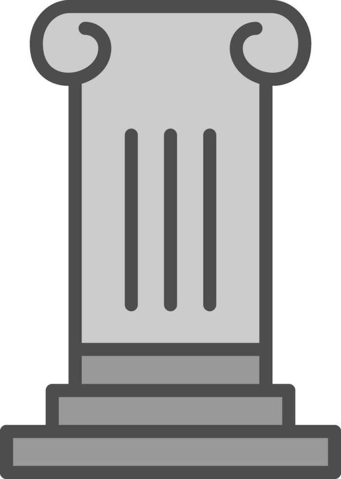 Column Vector Icon Design