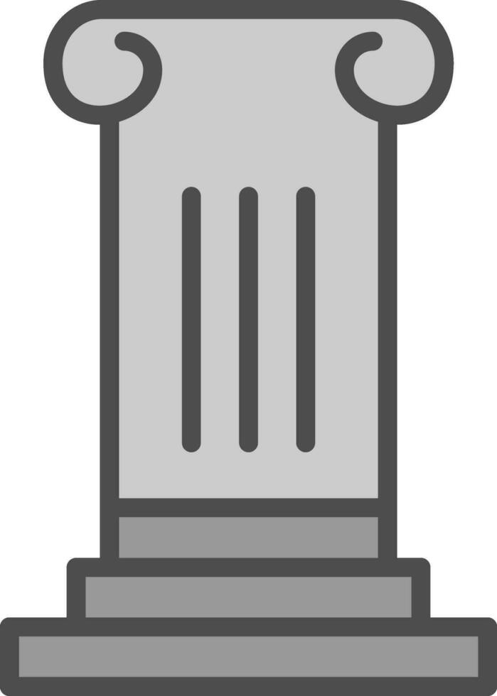 Column Vector Icon Design