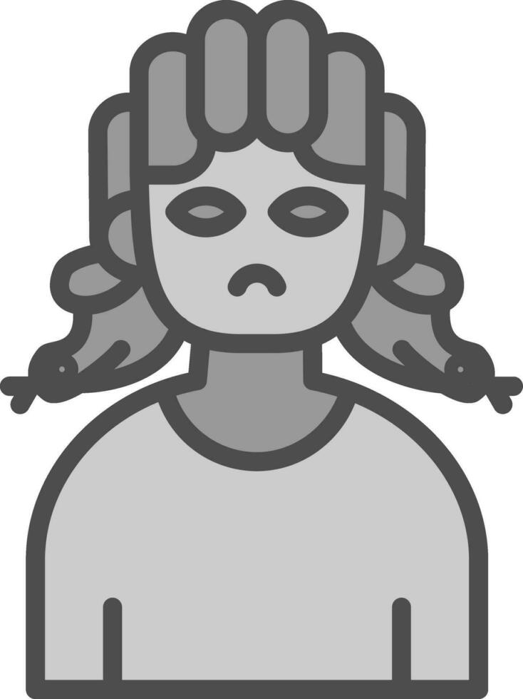 Medusa Vector Icon Design