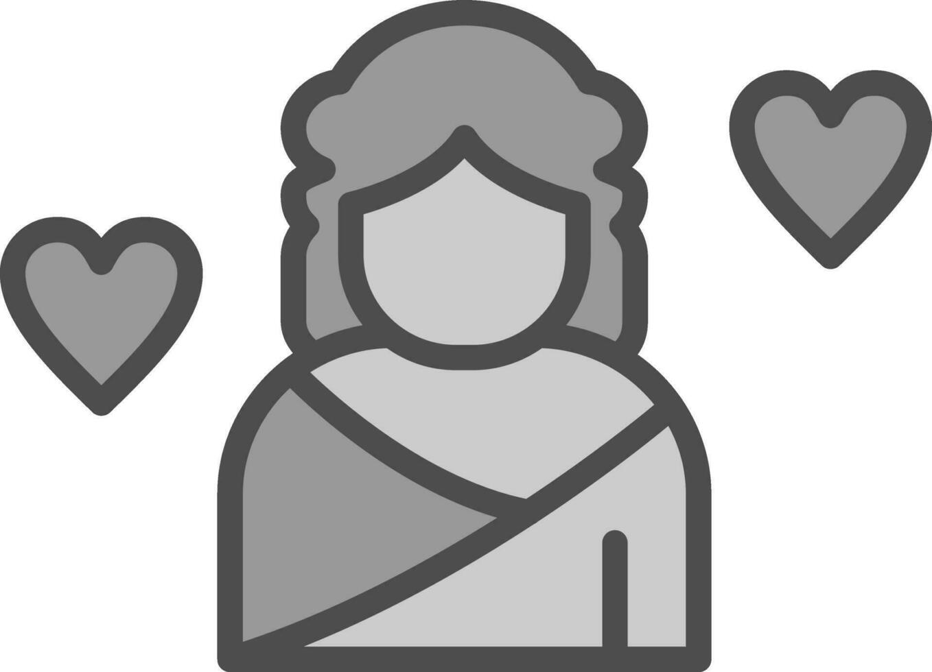 Aphrodite Vector Icon Design