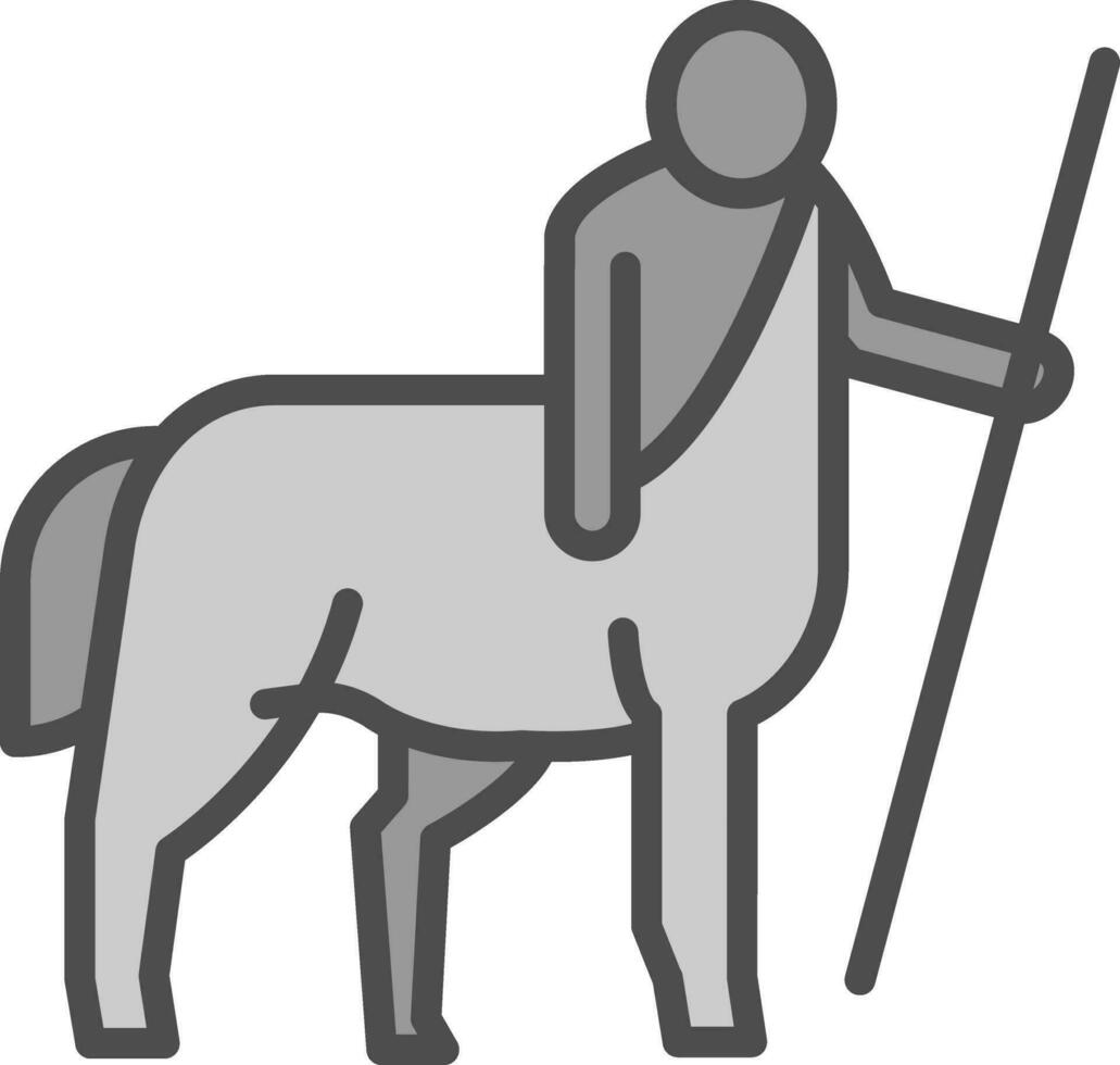 Centaur Vector Icon Design