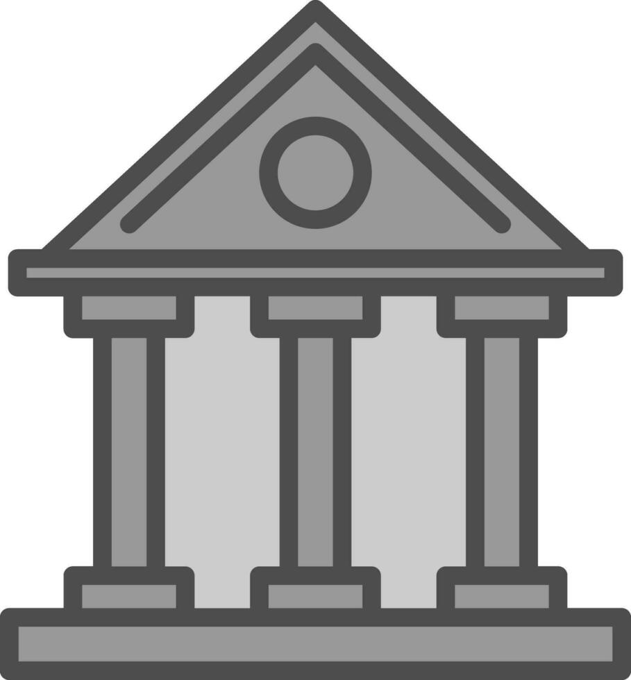 Acropolis Vector Icon Design