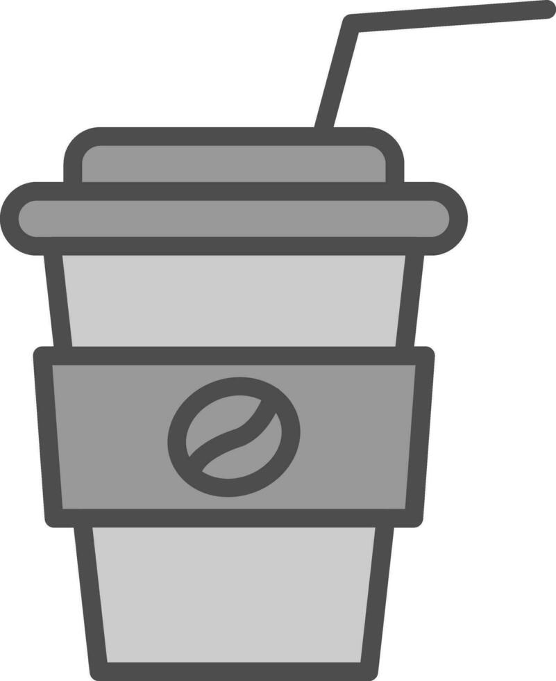 Paper cup Vector Icon Design