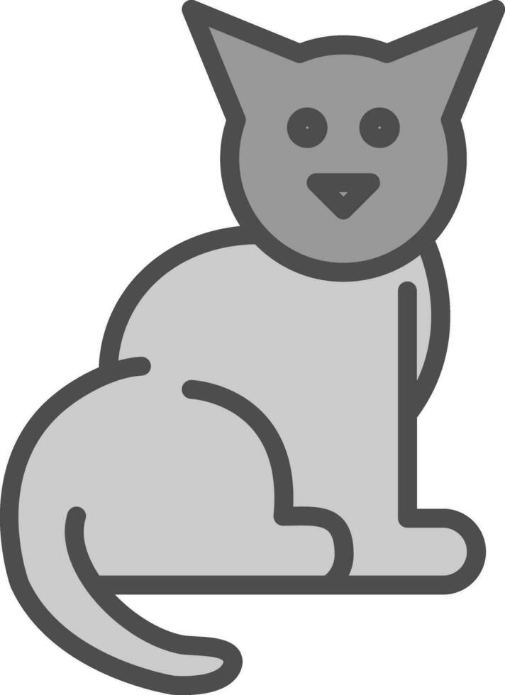 Cat Vector Icon Design