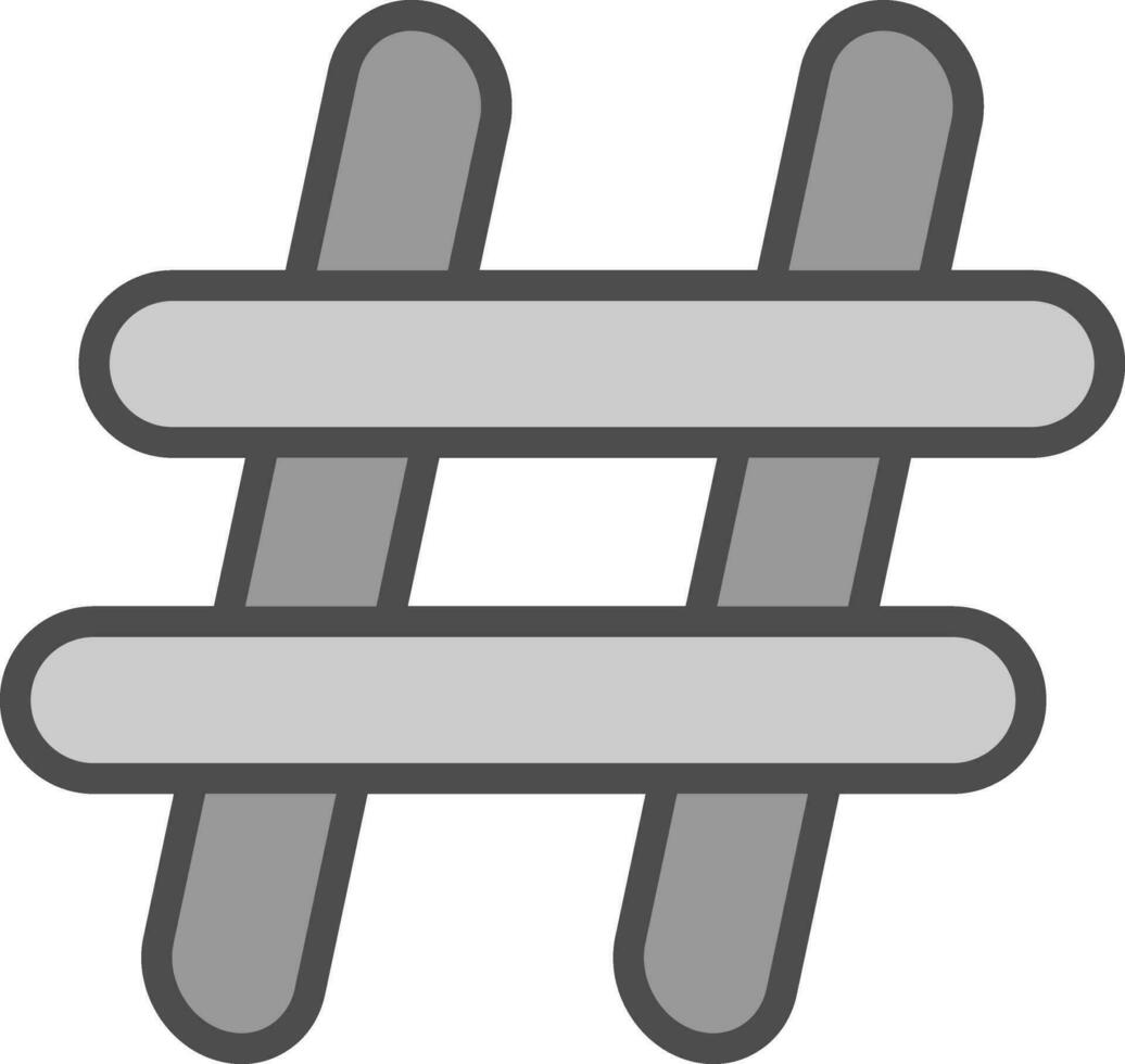 Hash tag Vector Icon Design