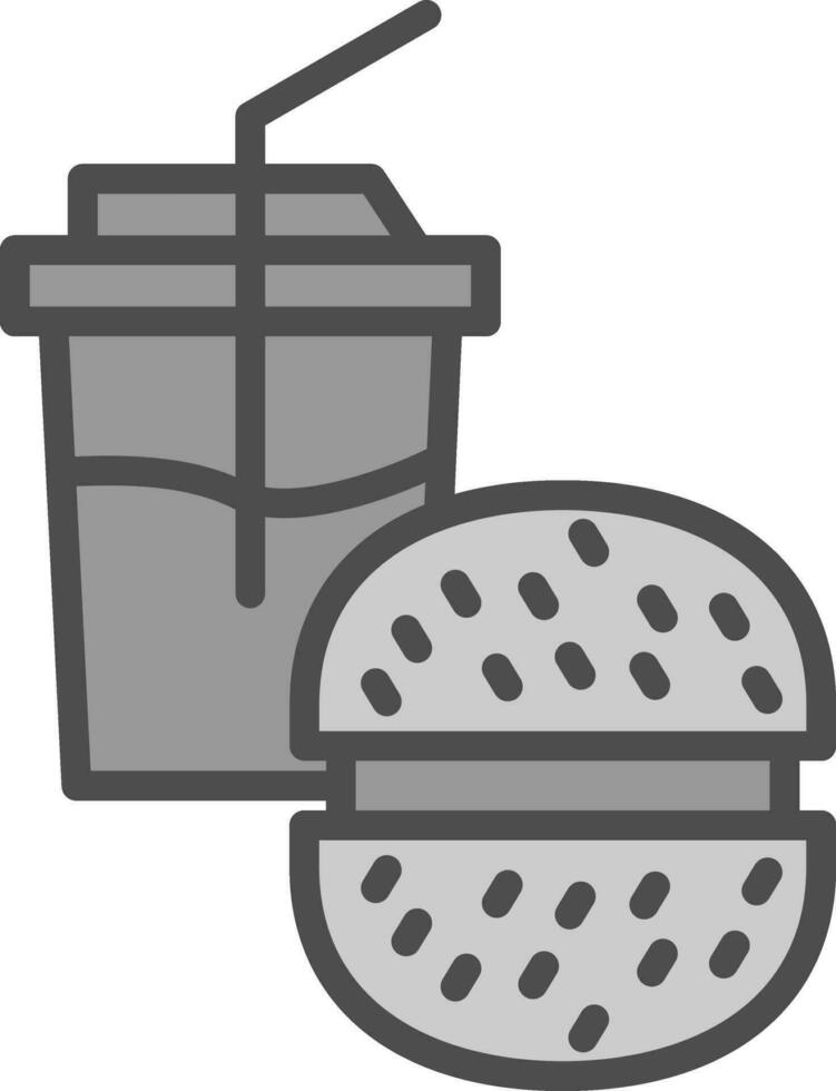 rápido comida vector icono diseño