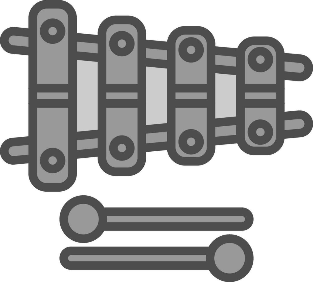 Xylophone Vector Icon Design