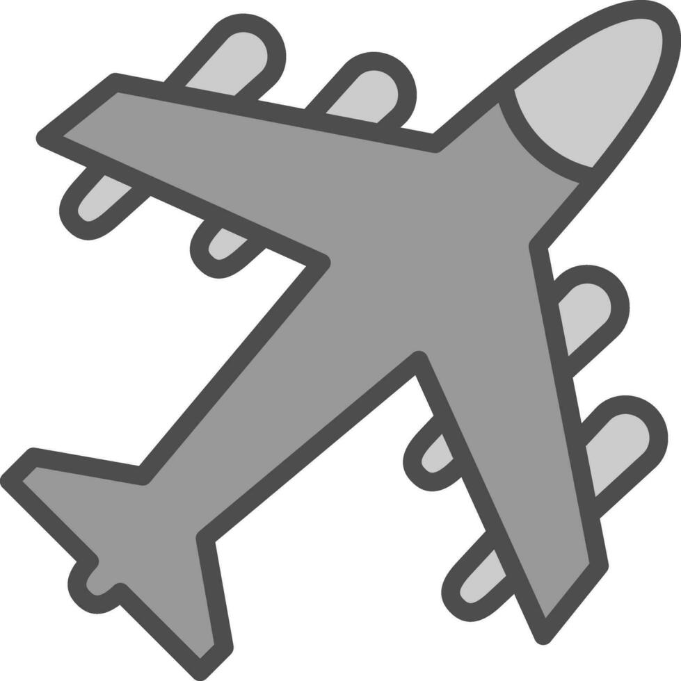 Plane Vector Icon Design