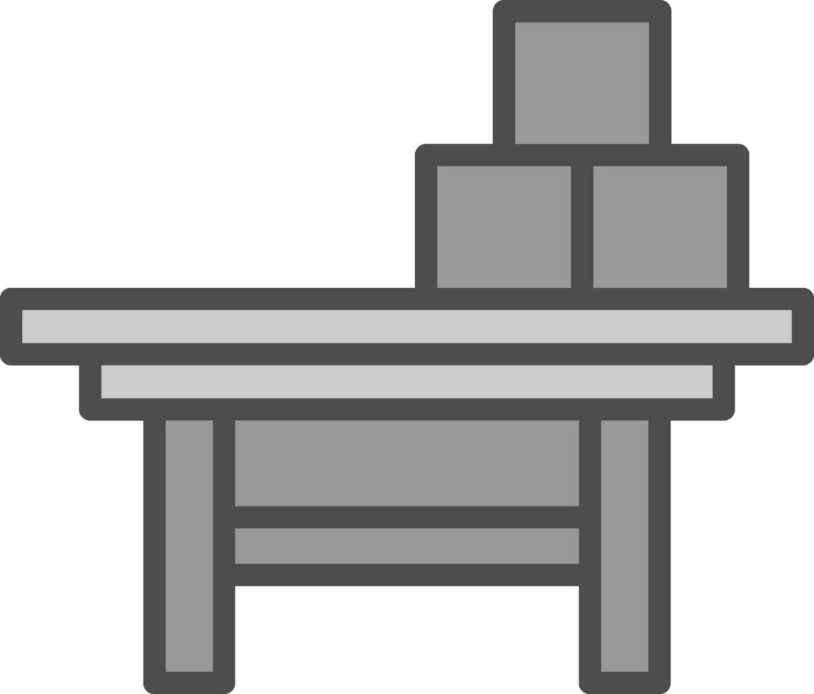 Table Vector Icon Design