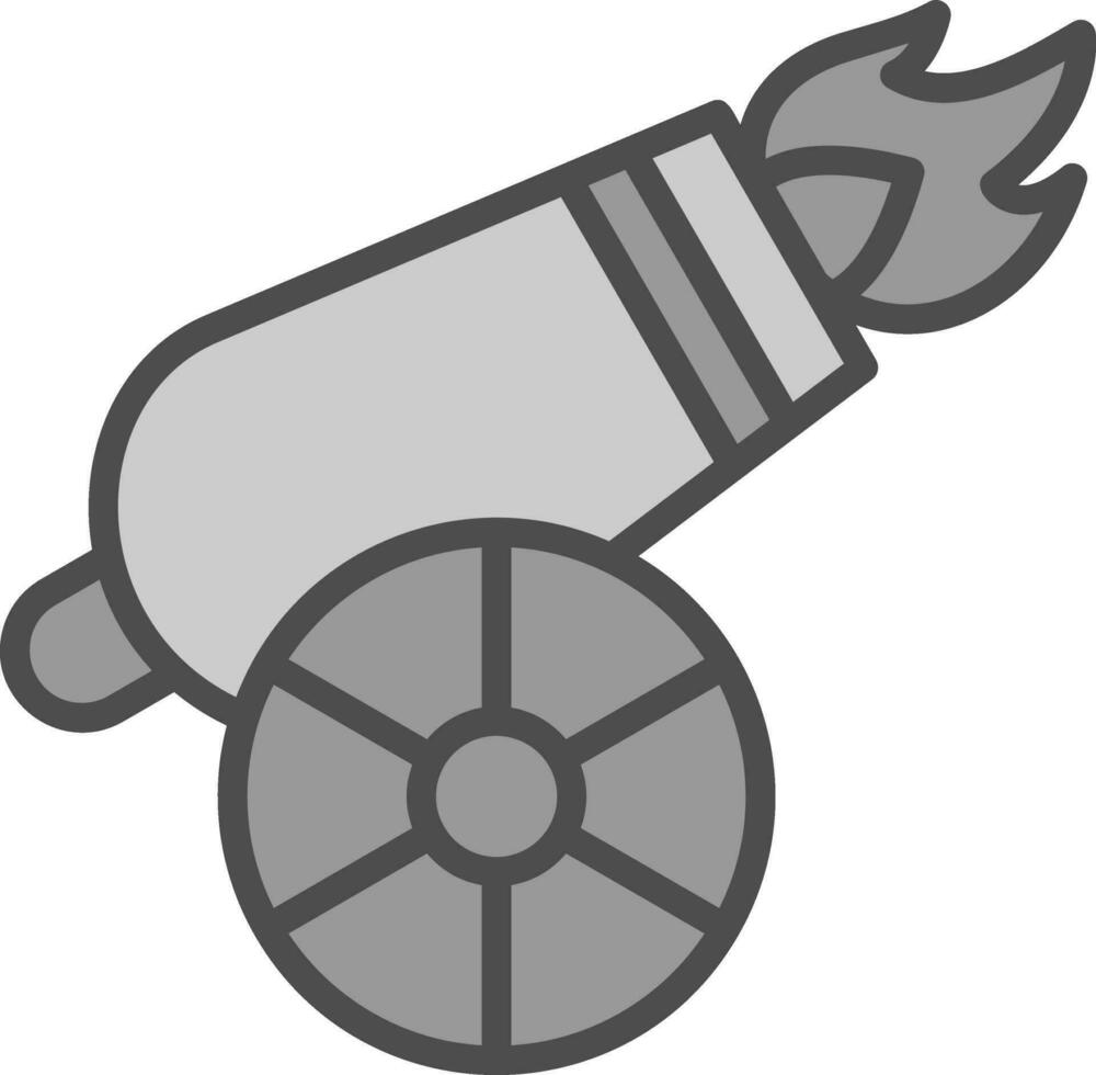 Cannon Vector Icon Design