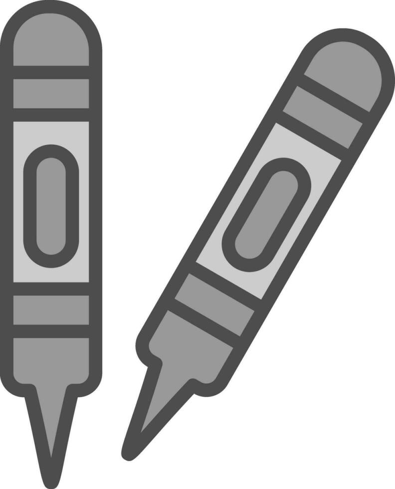 diseño de icono de vector de crayones