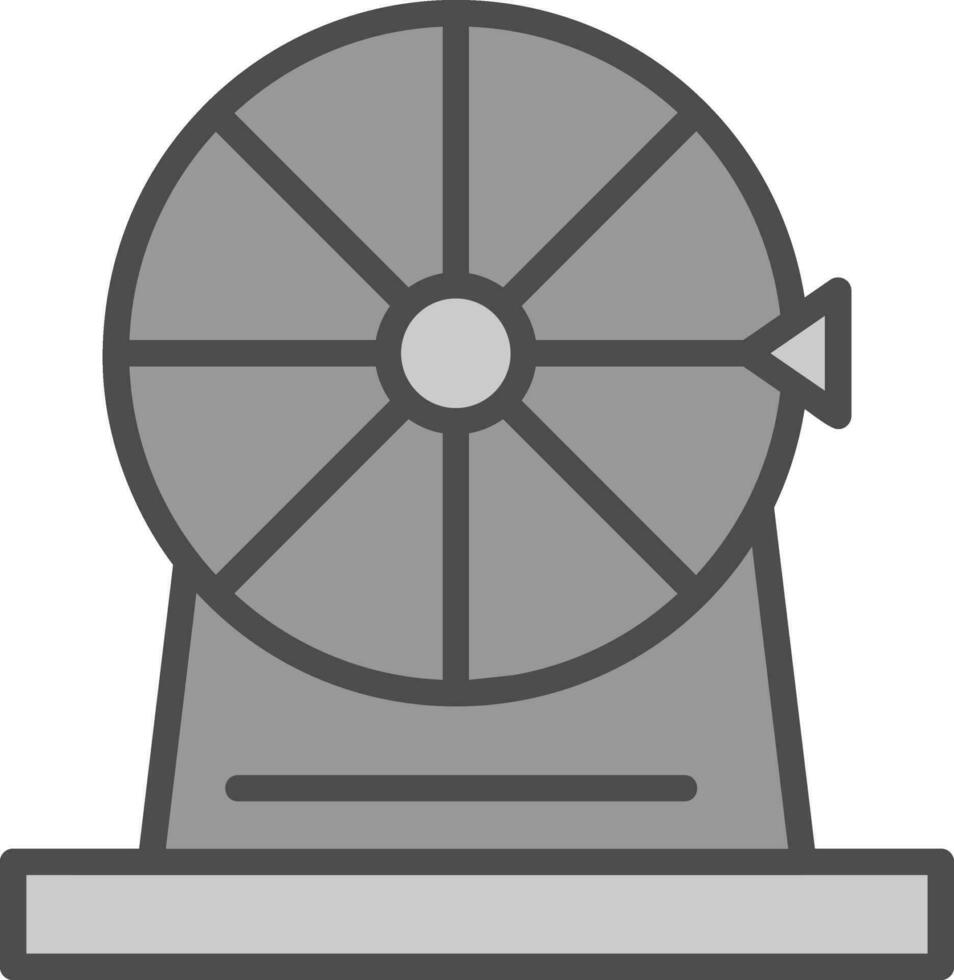 Wheel of fortune Vector Icon Design