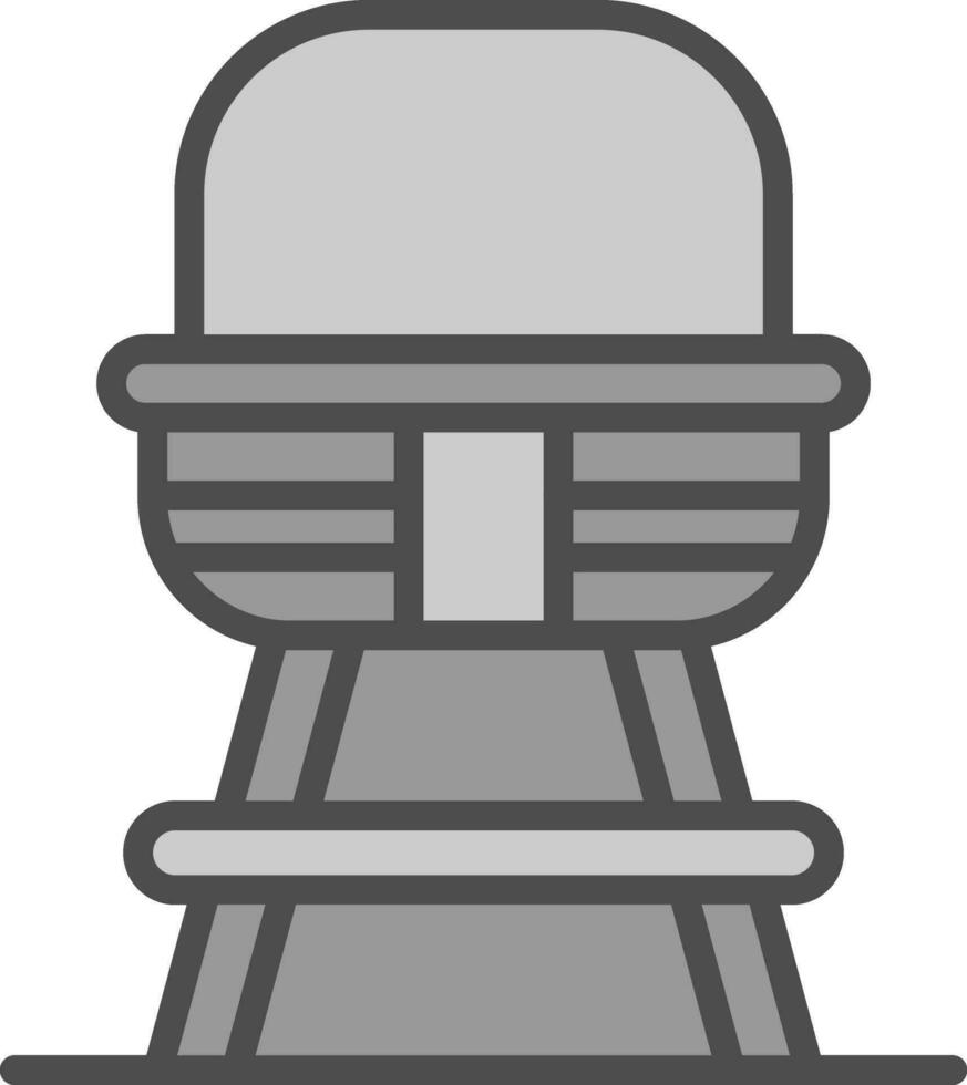 Baby chair Vector Icon Design