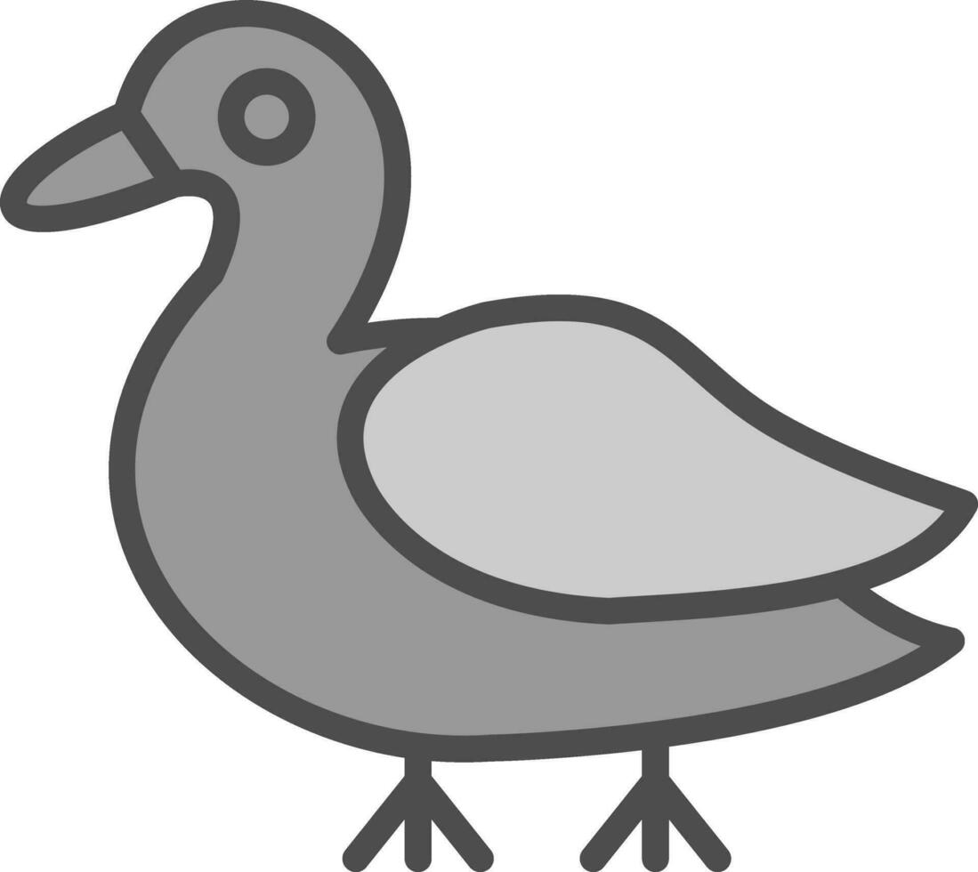 Duck Vector Icon Design