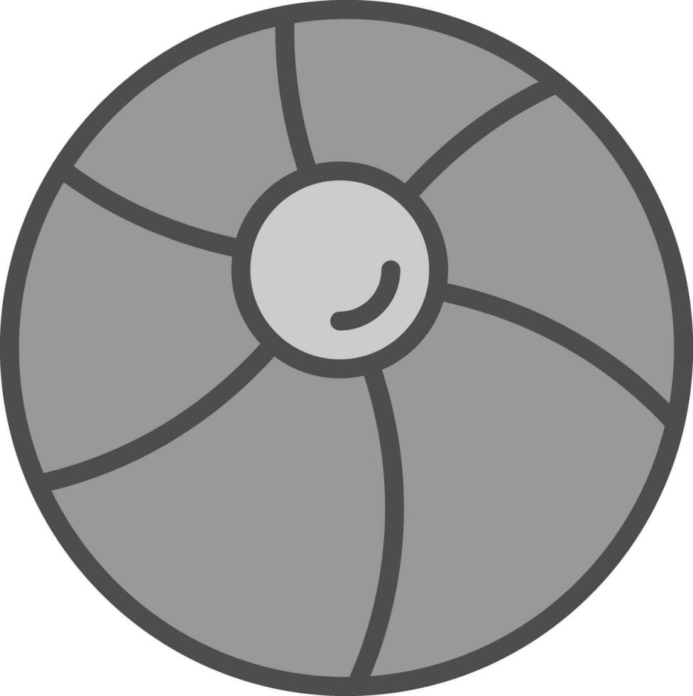 diseño de icono de vector de pelota de playa