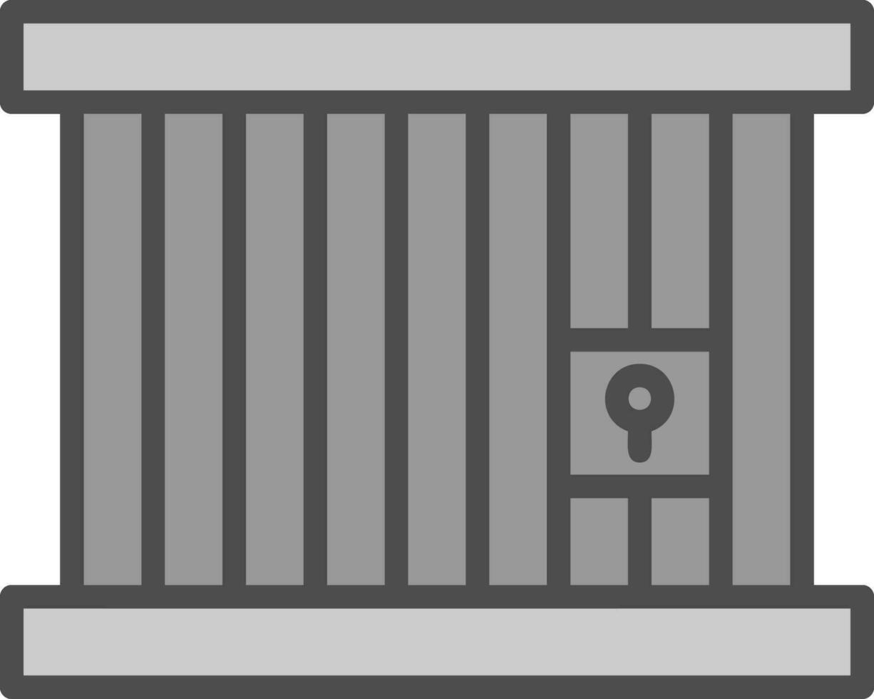 Jail Vector Icon Design