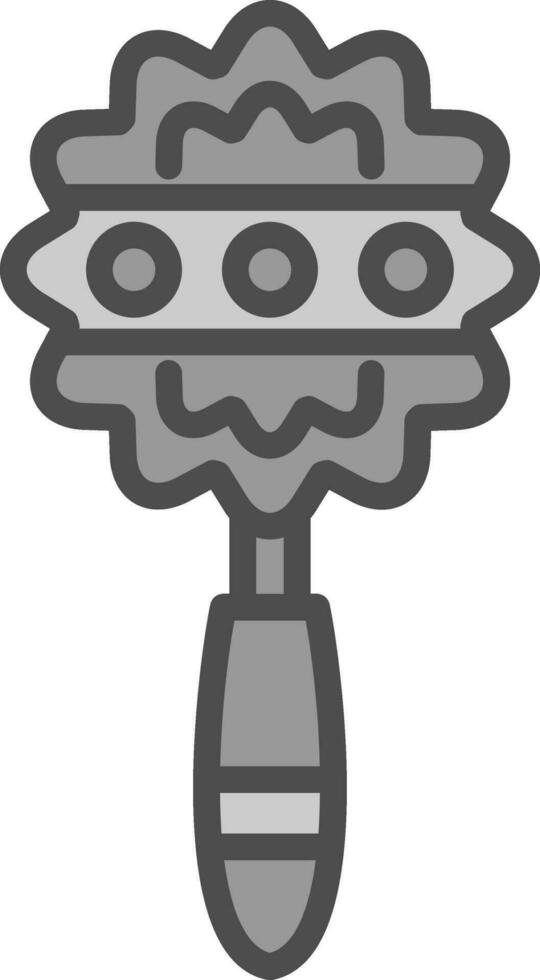 Rattle Vector Icon Design