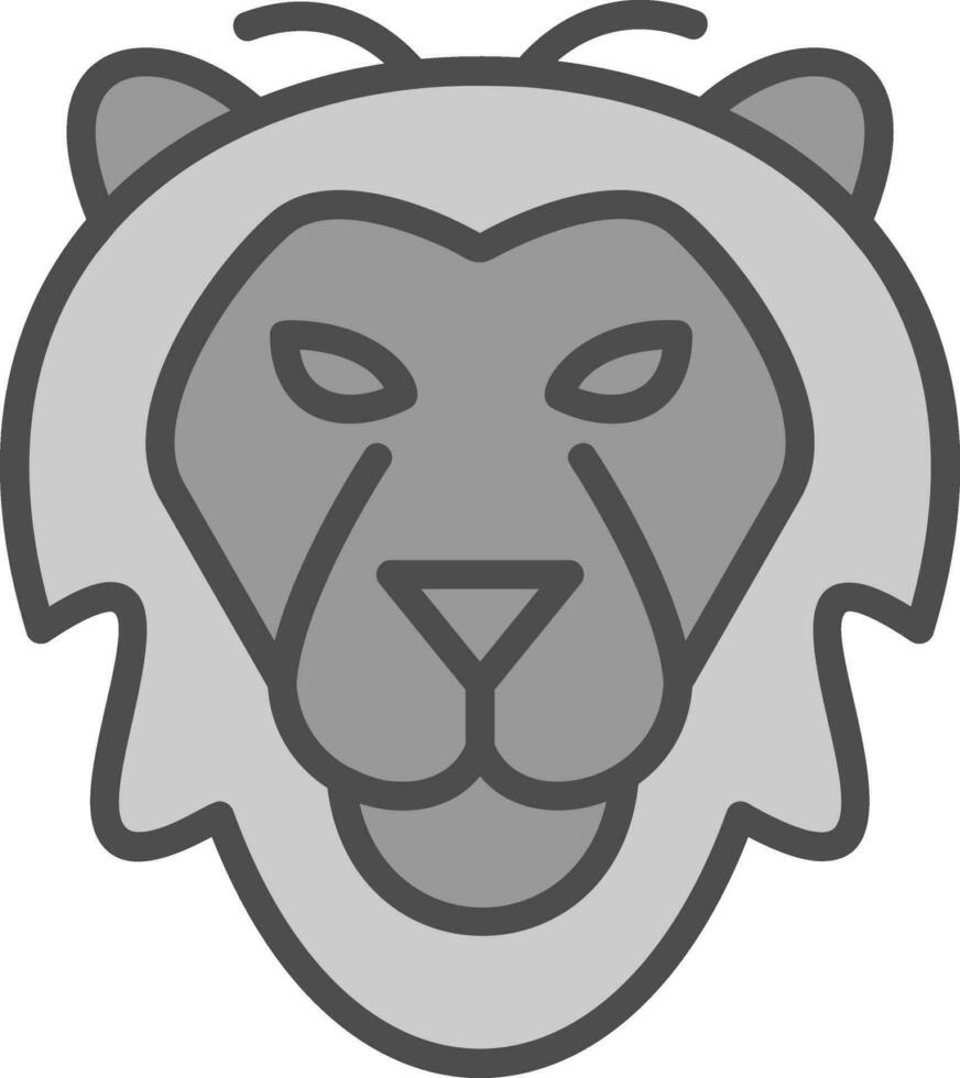 Lion Vector Icon Design