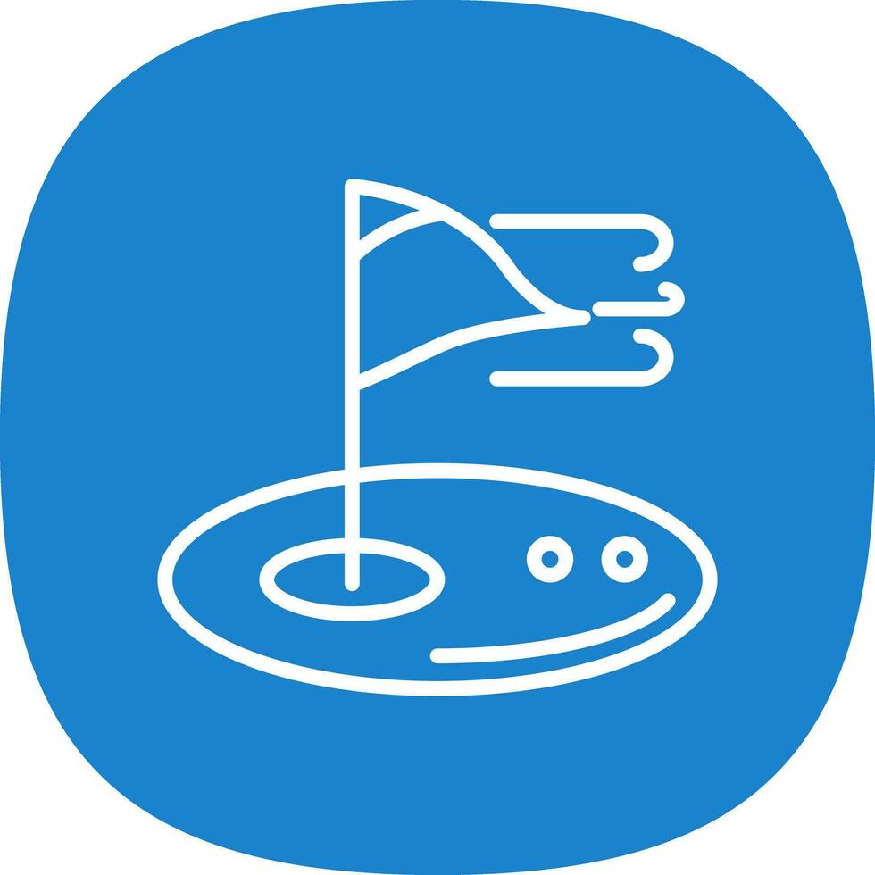 Golf Vector Icon Design