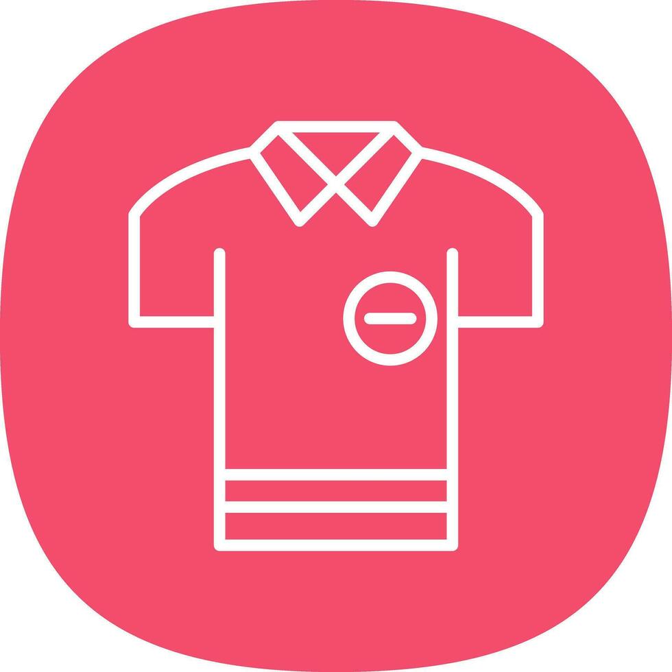 Polo shirt Vector Icon Design